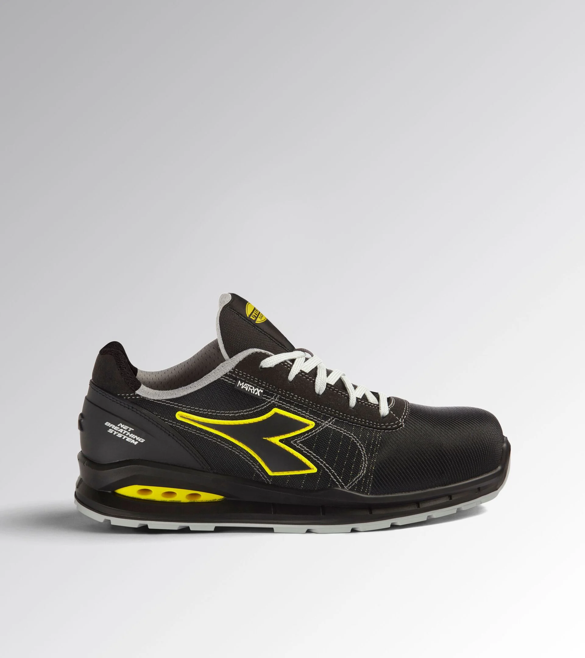 Diadora Run Net Ab Mtx Low S3S Fo Sr Sc Black Black Werkschoenen
