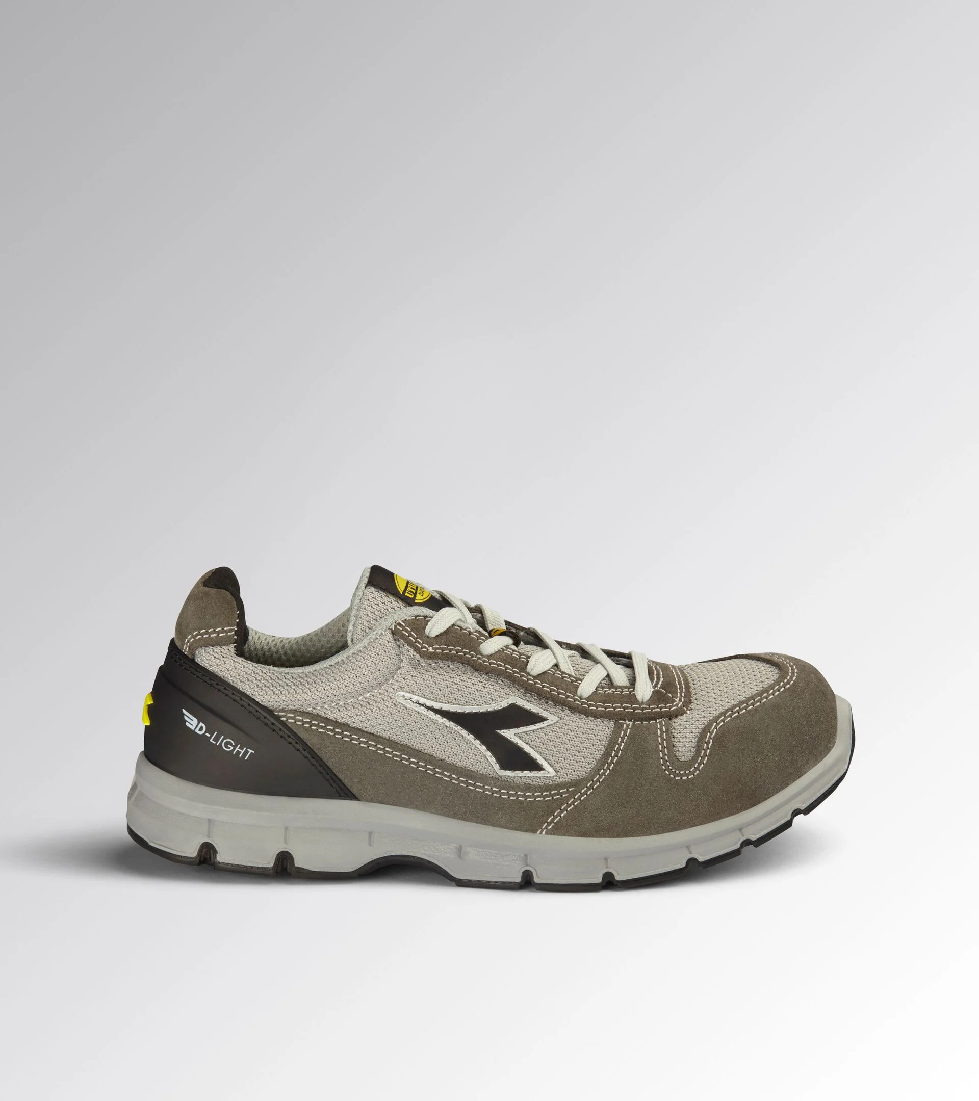 Diadora Run Text Low S1Ps Fo Sr Esd Castle Rock Alluminium Werkschoenen