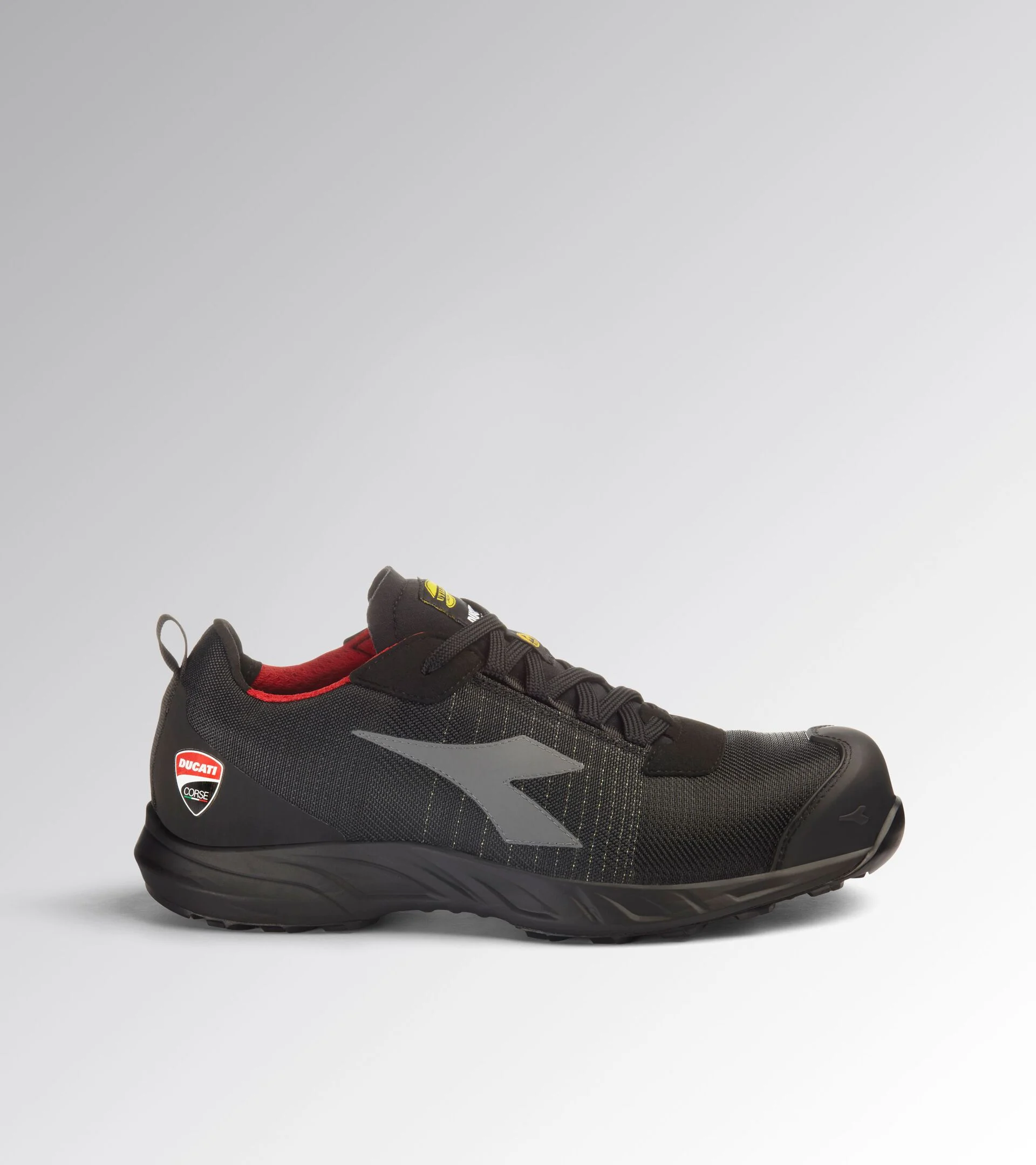 Diadora Fly Motor Mtx Low S3L Fo Sr Hro Sc Esd Black Black Werkschoenen