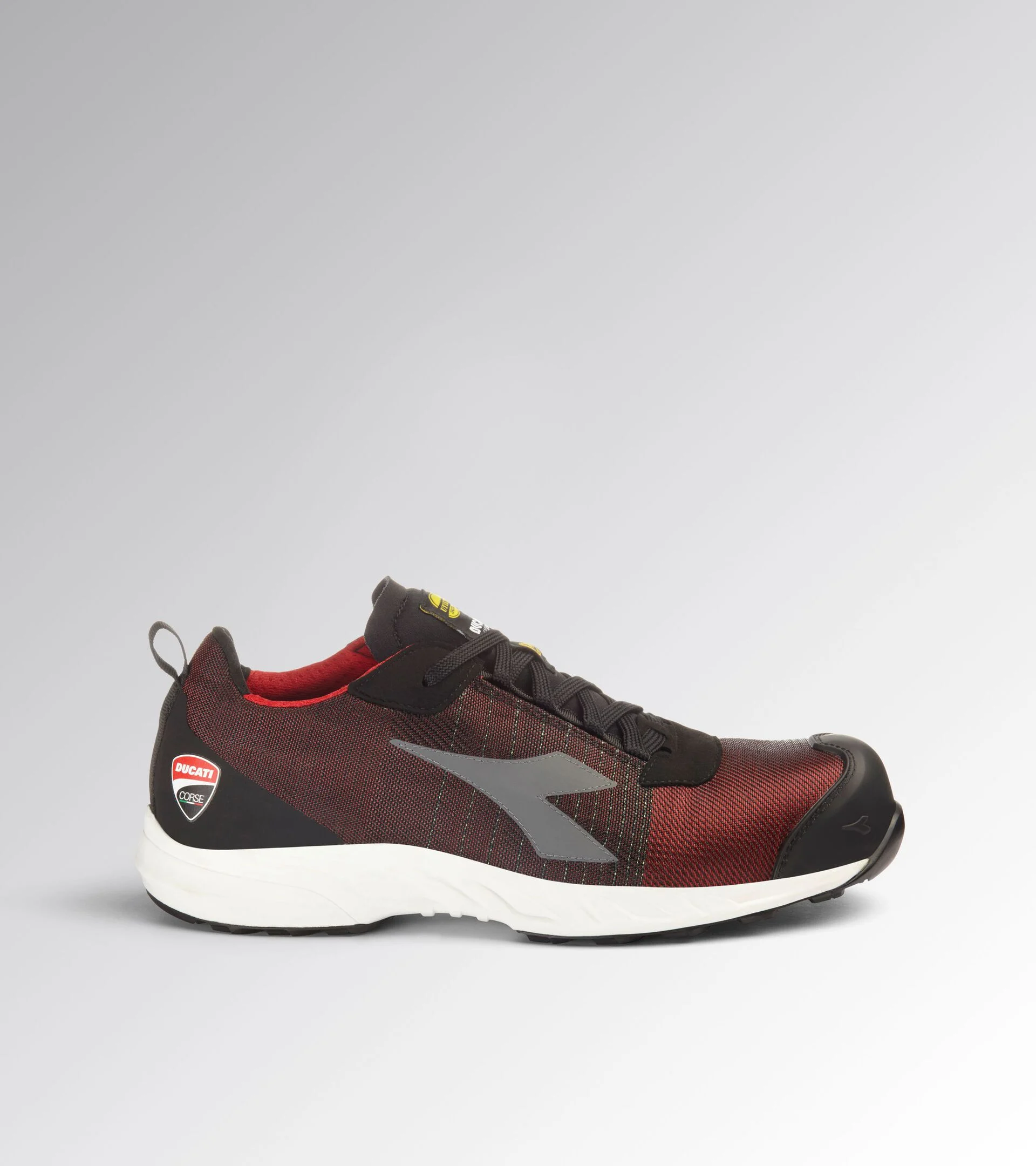 Diadora Fly Motor Mtx Low S1Pl Sr Hro Sr Sc Esd Red White Werkschoenen