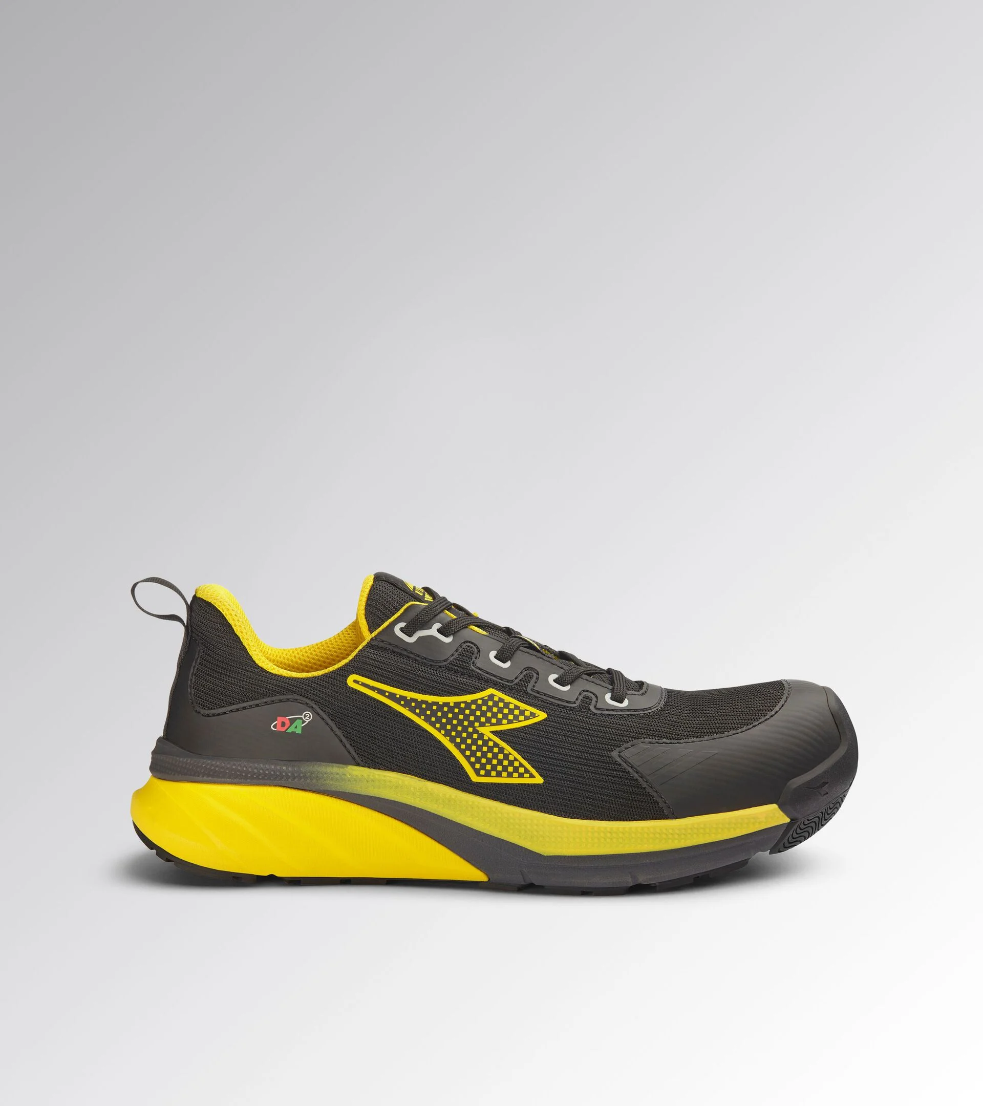 Diadora Vortex Da2 Low S3S Sc Fo Sr Hro Esd Black Yellow Croms Werkschoenen