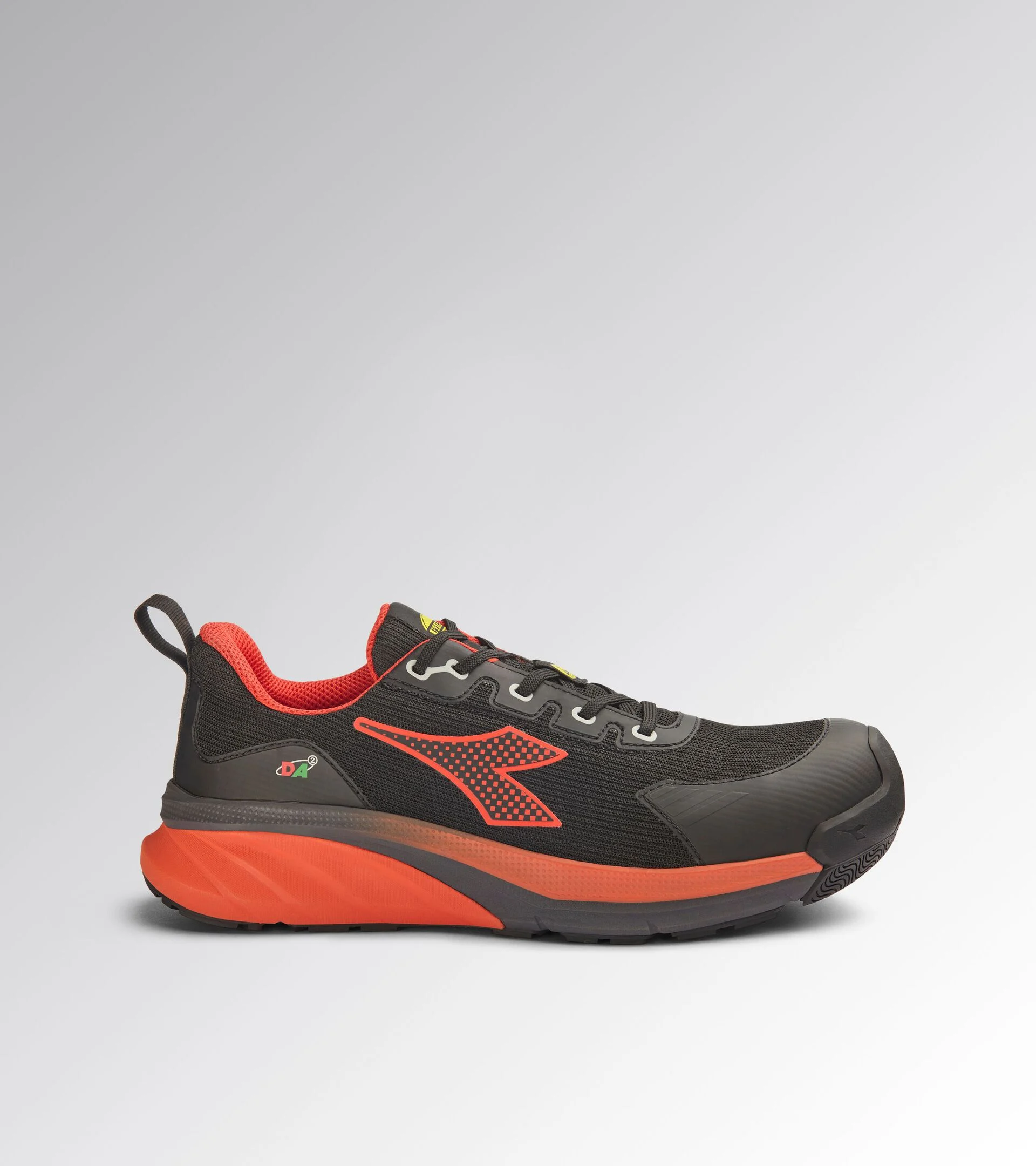 Diadora Vortex Da2 Low S3S Sc Fo Sr Hro Esd Black Red Werkschoenen
