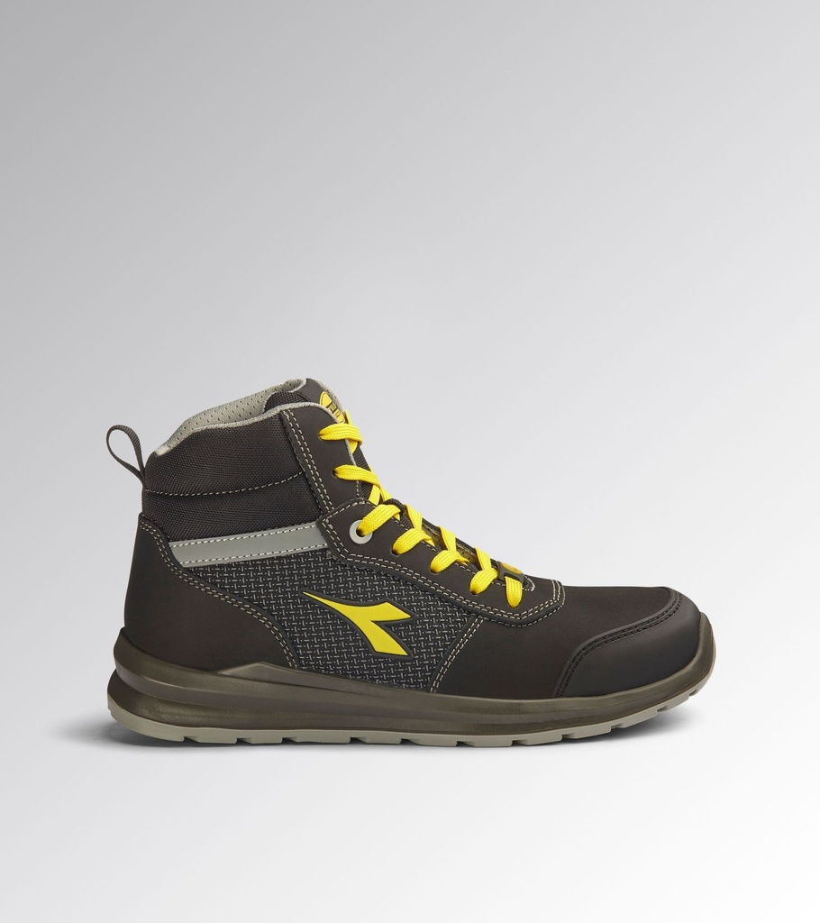 Diadora Speedy Mid S3S Fo Sr Sc Esd Mf Black Werkschoenen