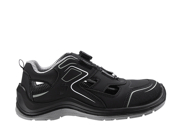 Safety Jogger Flow S1P Sandal Tls Black Werkschoenen