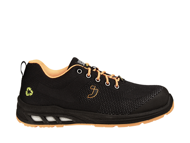 Safety Jogger Ecofitz S1P Low Black Werkschoenen
