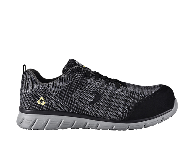 Safety Jogger Ecomorris S1P Low Black Werkschoenen