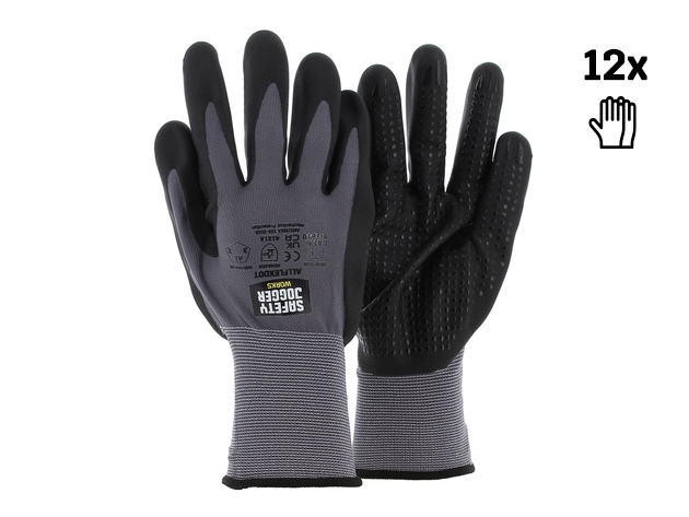 Safety Jogger Allflexdot 12Pack Handschoenen