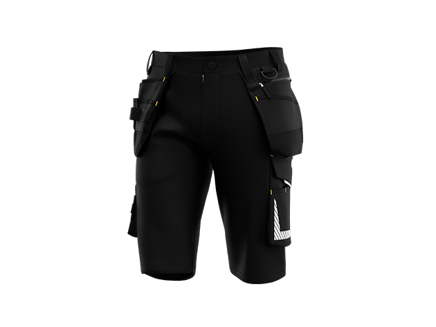 Safety Jogger Alkes Short Men Black