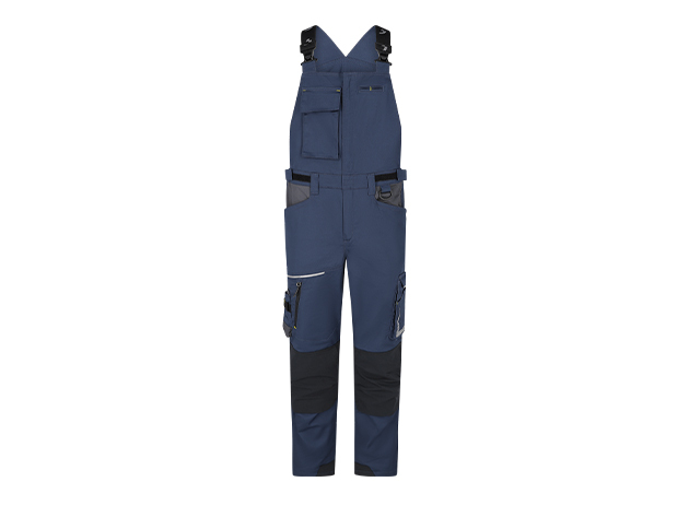 Safety Jogger Oak Bib Trousers M Navy Dark Grey