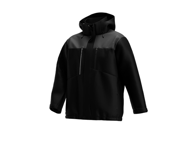 Safety Jogger Oak Winter Jacket M Black Dark Grey