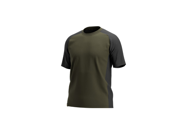 Safety Jogger Oak Tshirt Men Khaki Dark Grey