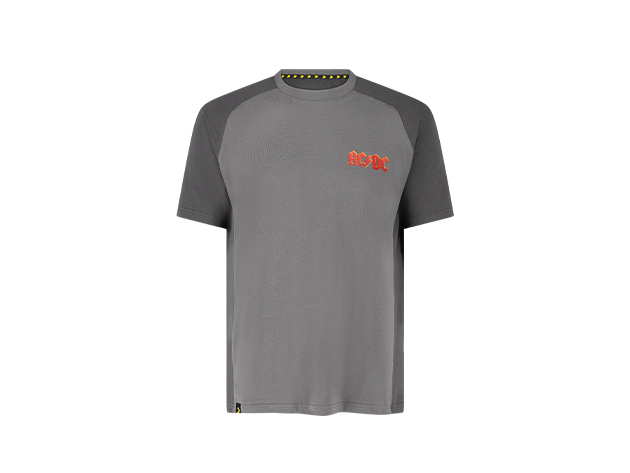Safety Jogger Acdc Tshirt Mono Grey