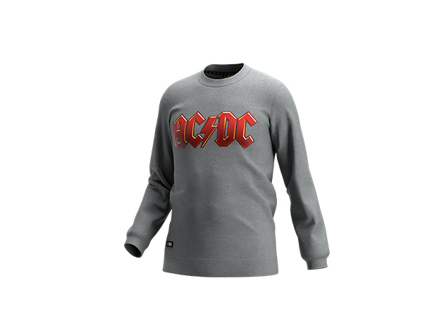 Safety Jogger Acdc Crewneck X Light Grey