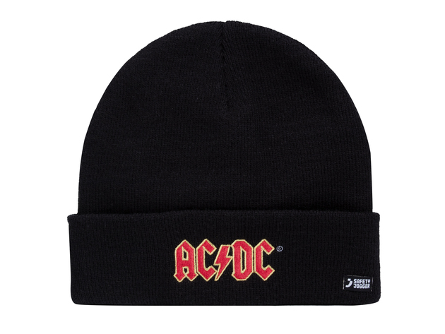 Safety Jogger Acdc Beanie Muts Black