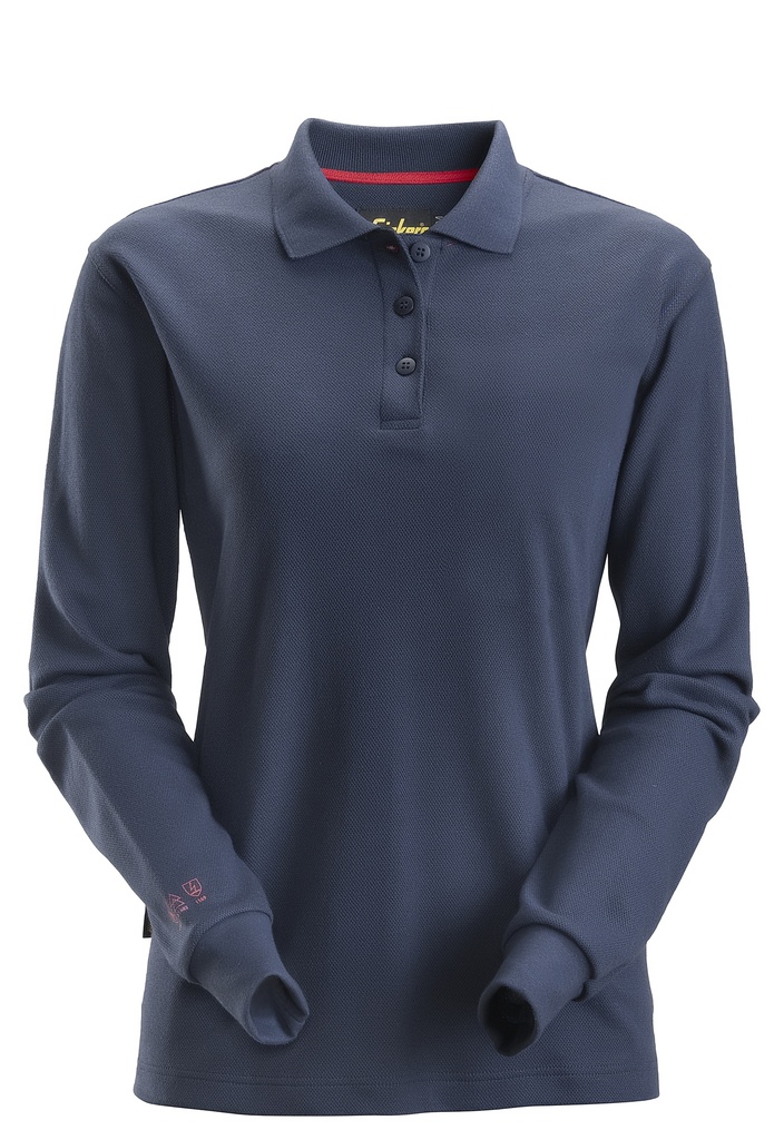 Snickers 2667 Protecwork Dames Poloshirt Met Lange Mouw