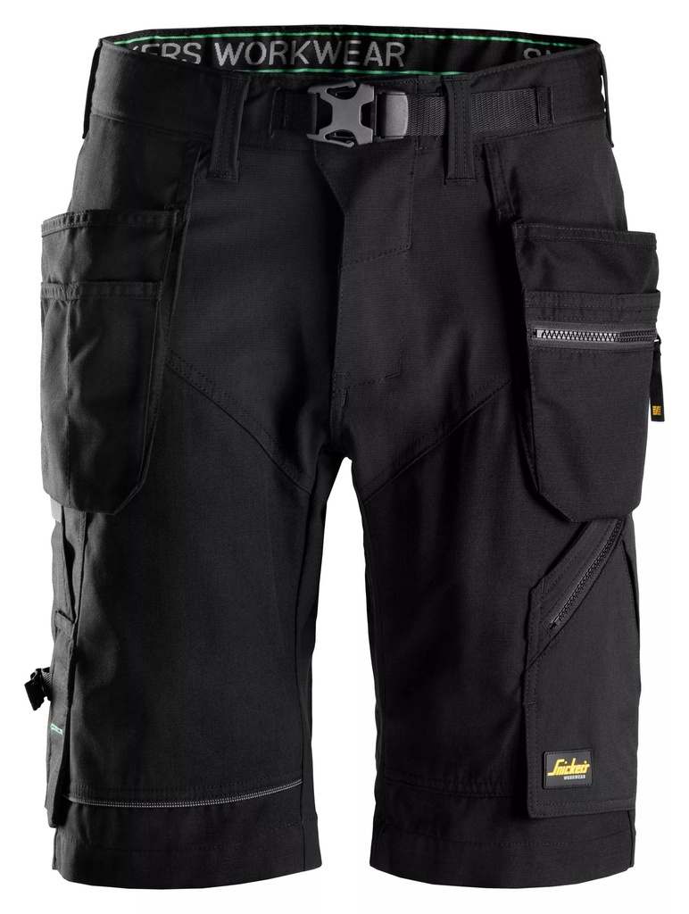 Snickers 6904 Flexiwork Korte Werkbroek+ Met Holsterzakken
