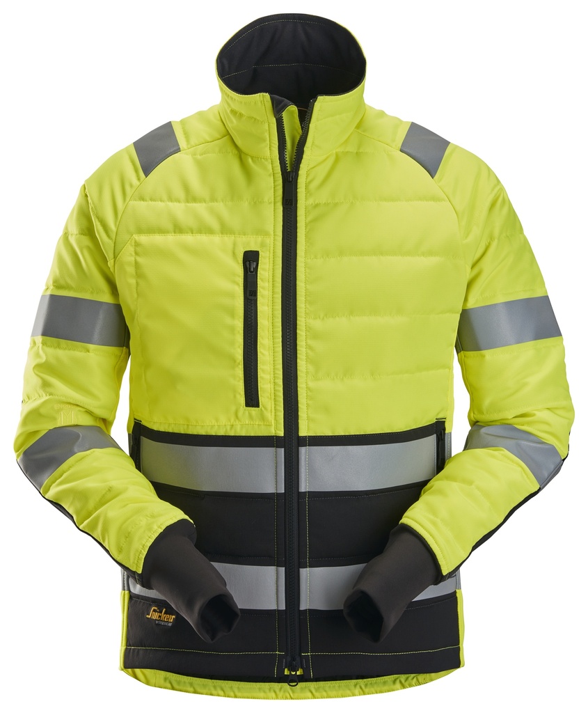 Snickers 8134 Allroundwork High-Vis Licht Gewatteerd Jack Klasse 2