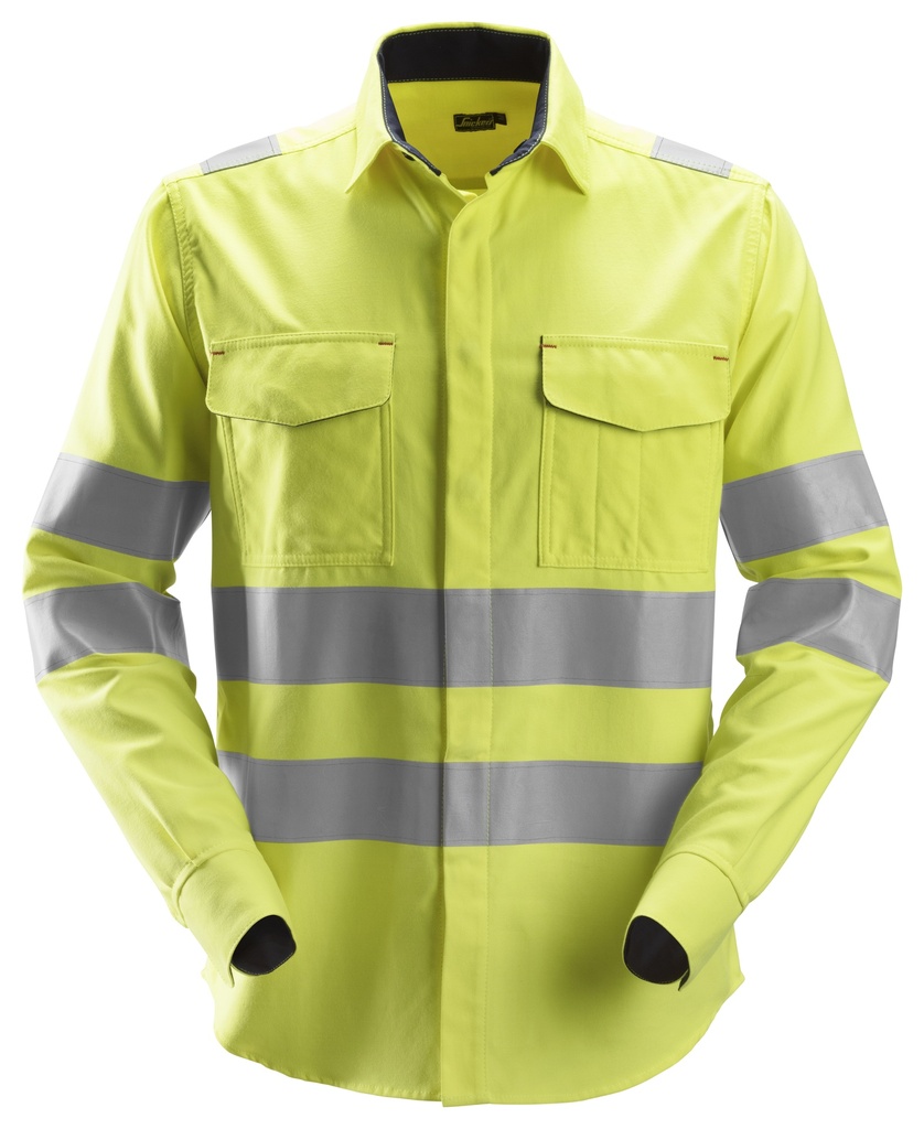 Snickers 8565 Protecwork Lasshirt Met Lange Mouwen High-Vis Klasse 3