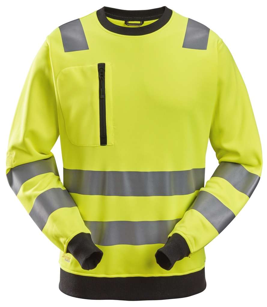 Snickers 8037 Allroundwork High-Vis Sweatshirt Klasse 2/3