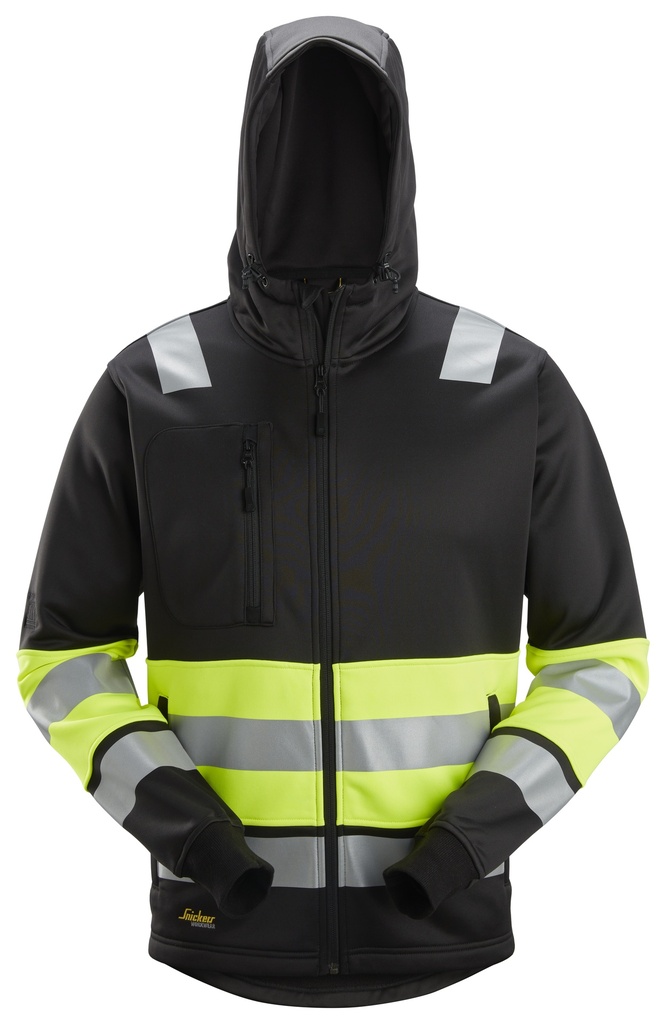Snickers 8038 High-Vis Klasse 1 Hoodie Met Rits