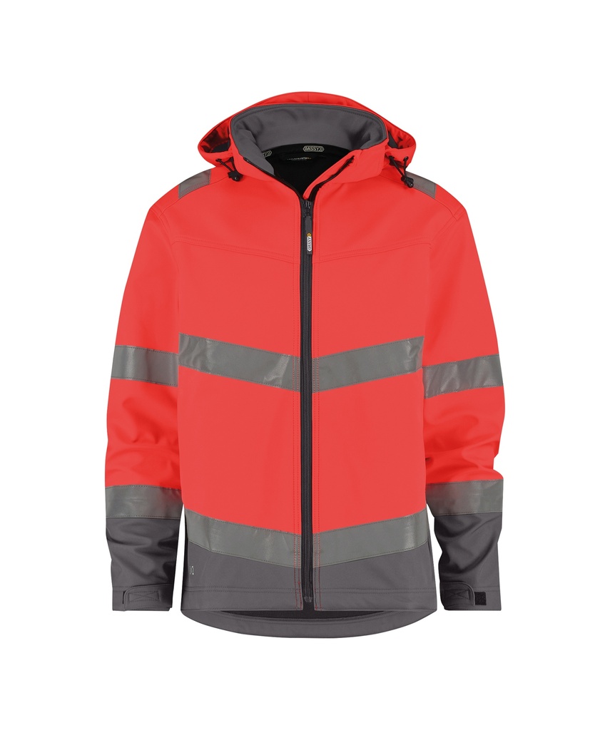 Dassy Malaga Hogezichtbaarheidssoftshelljas