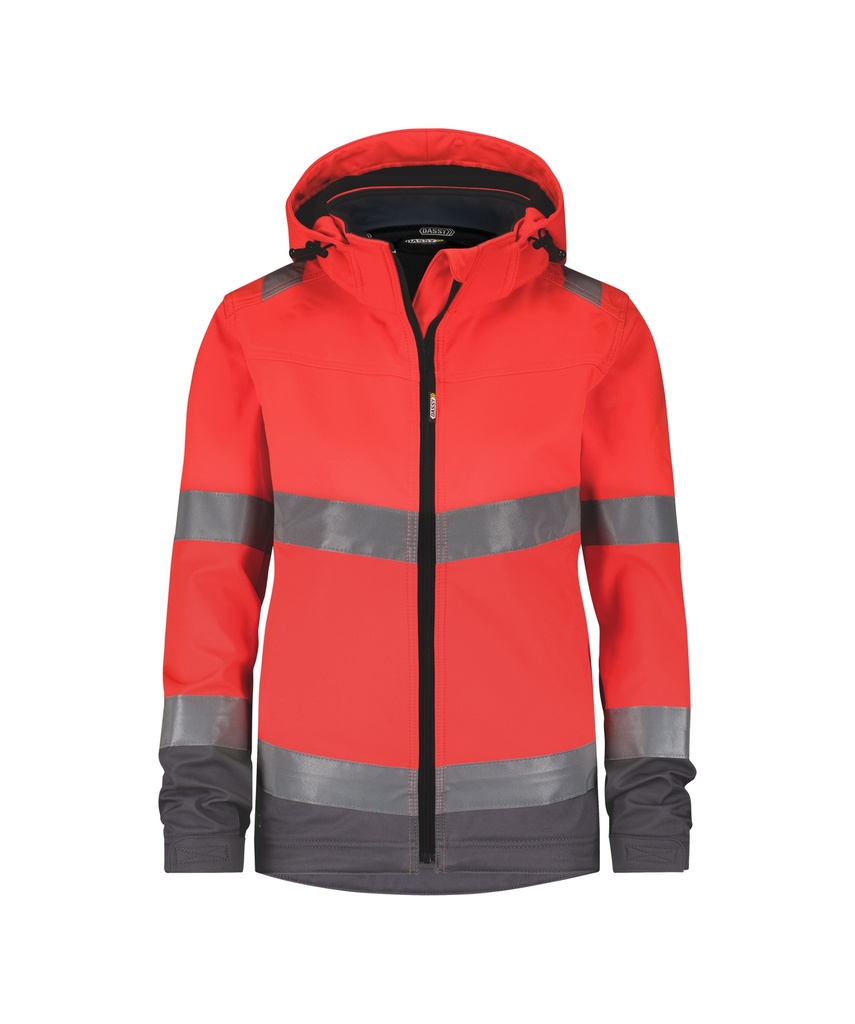 Dassy Malaga Women Hogezichtbaarheidssoftshelljas