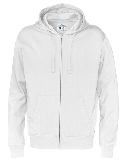 Cottover Hoodie Full Zip Man - GOTS