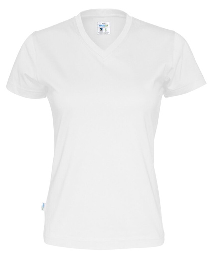 Cottover T-Shirt V-Neck Lady - GOTS