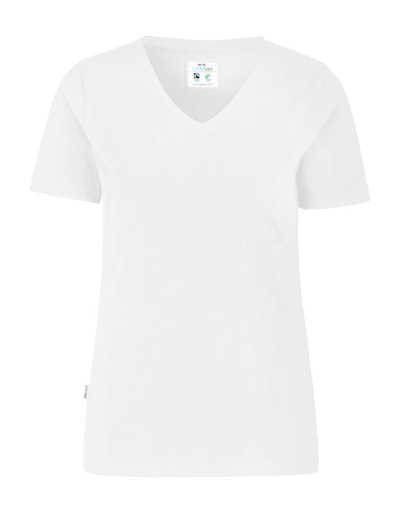 Cottover Stretch V-Neck Lady - GOTS