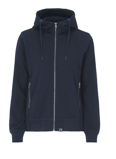 Cottover F. Terry Full Zip Hood Lady - GOTS