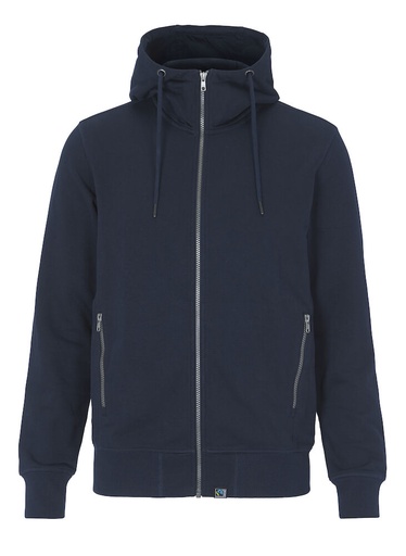 Cottover F. Terry Full Zip Hood Men - GOTS
