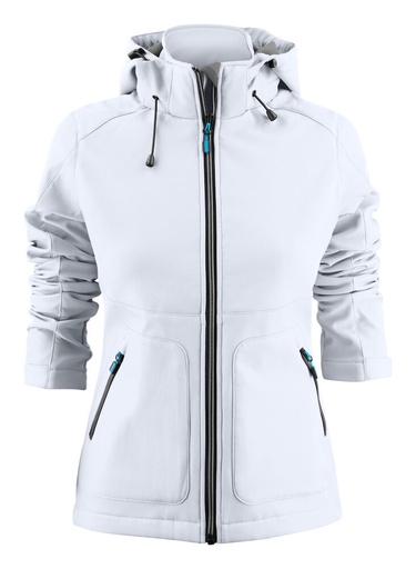 Printer Karting Softshell Jas Dames