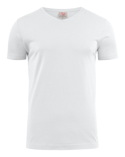 Printer Heavy V-Neck T-Shirt Heren
