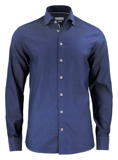 J.Harvest & Frost Purple Bow 49 Hemd Regular Fit Heren