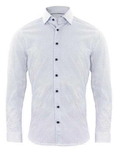 J.Harvest & Frost Indigo Bow 131 Hemd Regular Fit Heren