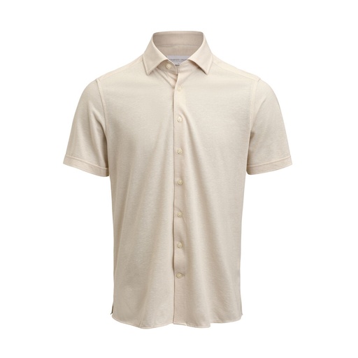 J.Harvest & Frost Indigo Bow 133 S/S Hemd Tailored Fit Heren