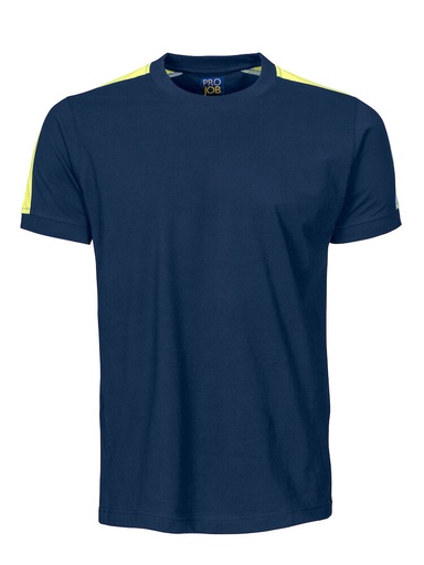 Projob 2019 T-Shirt Met Fluo Inzetstukken
