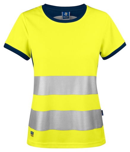 Projob 6012 Signalisatiet-Shirt En Iso 20471 Klasse 2 Dames