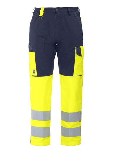 Projob 6501 Signalisatiebroek Met Kniezakken En Iso 20471 Klasse 2