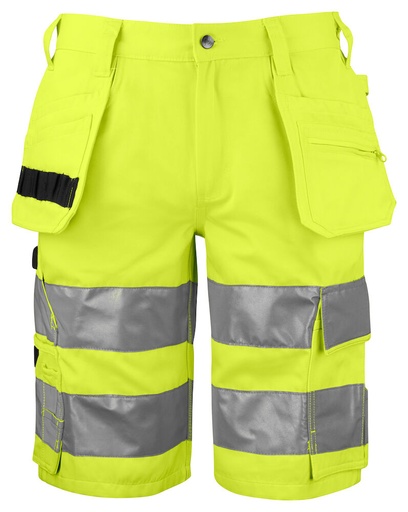 Projob 6535 Signalisatieshort Met Spijkerzakken En Iso 20471 Klasse 2