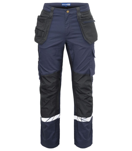 Projob 7509 Stretchbroek Met Kniezakken En Spijkerzakken