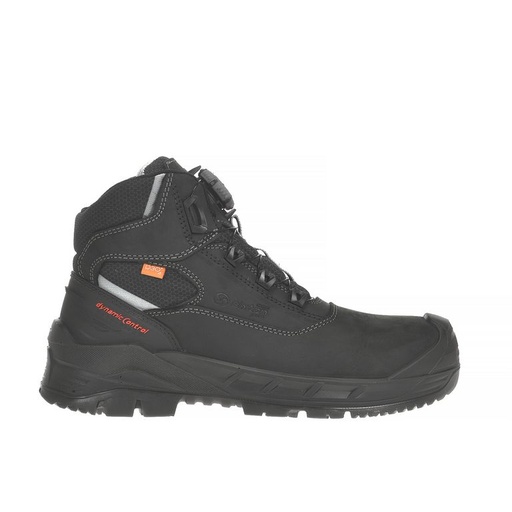 Sixton Brennero Boa Zwart Mid S3S Werkschoenen