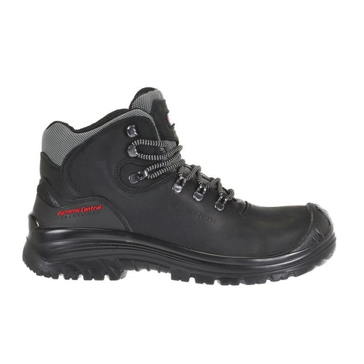 Sixton Corvara Zwart Grijs Mid S3 Werkschoenen