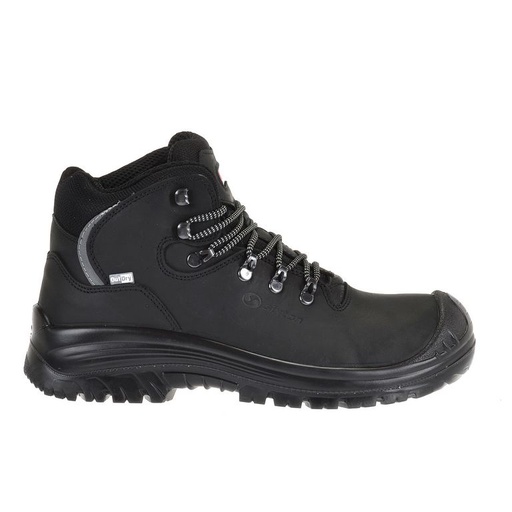 Sixton Corvara HDry Zwart Bruin Mid S3 Werkschoenen
