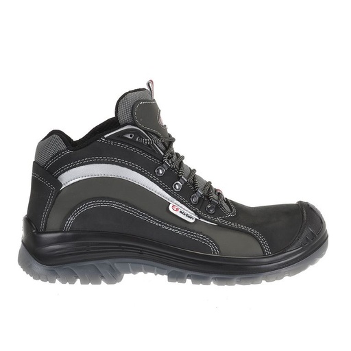 Sixton Adamello Zwart Grijs Mid S3 Werkschoenen