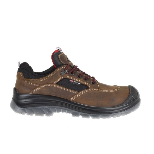 Sixton Land Bruin Zwart Low S3 Werkschoenen