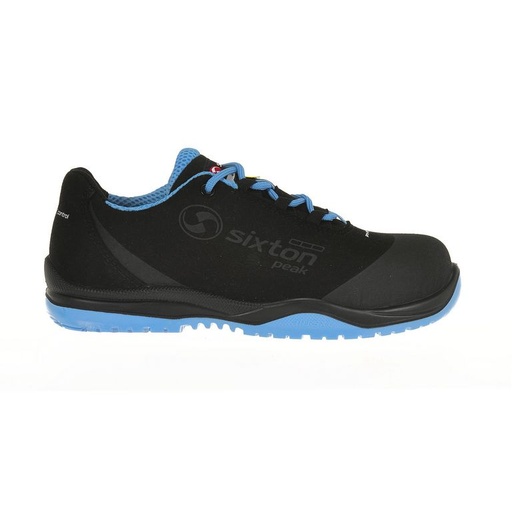 Sixton Cuban Zwart Blauw Low S3 Werkschoenen