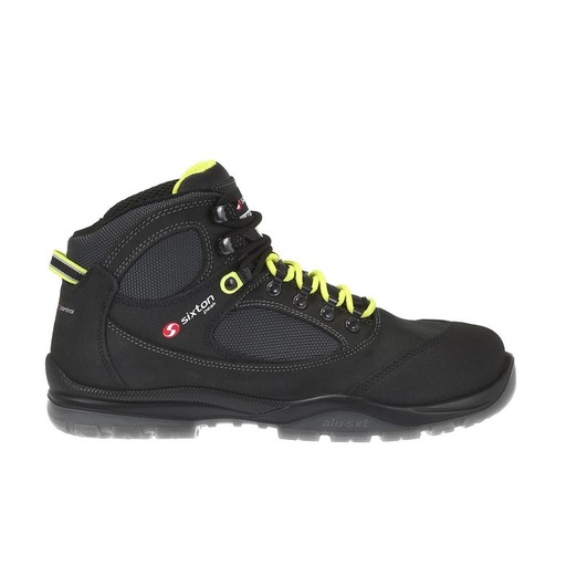 Sixton Sound Zwart Lime Mid S3 Werkschoenen