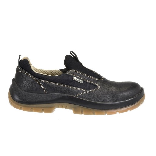 Sixton Lugano Zwart Beige Low S3 Werkschoenen