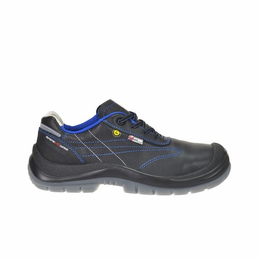 Sixton Brescia Zwart Blauw Low S3 Werkschoenen